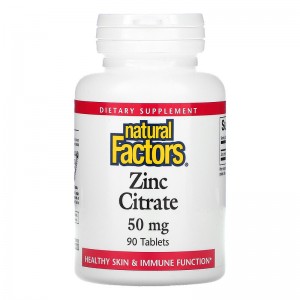 Zinc Citrate 50 mg (90таб)